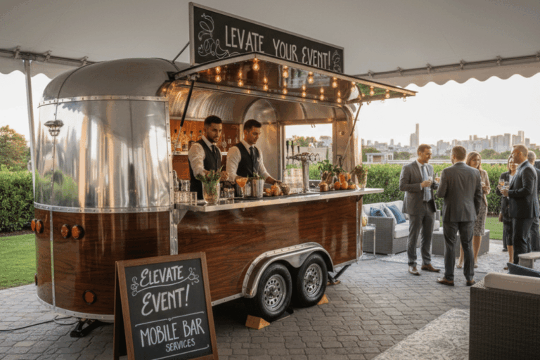 Benefits of Using a Mobile Bar for Client Events